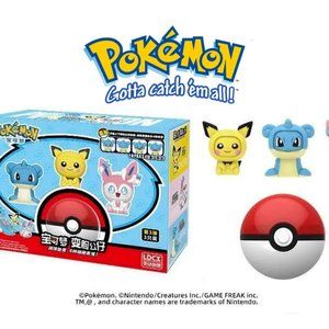 Officially Licensed Pokémon Lapras Pichu Sylveon Face Changers - BRAND NEW